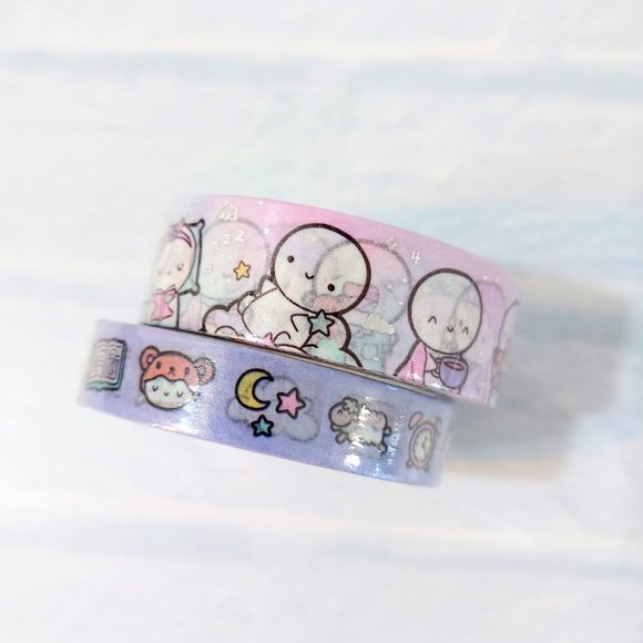 TheCoffeeMonsterzCo TCMC *Preorder* Sleep Time & Sleepy Doodles Washi Ta… - Picture 1 of 1